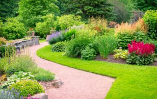 An custom landscape design done by professionals